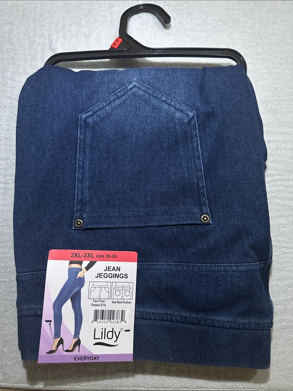 Lildy Original Denim Blue Jeggings~Size 2XL-3XL(Size 20-26)